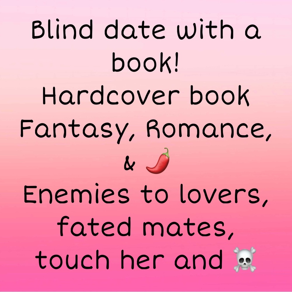 Blind date with a book!